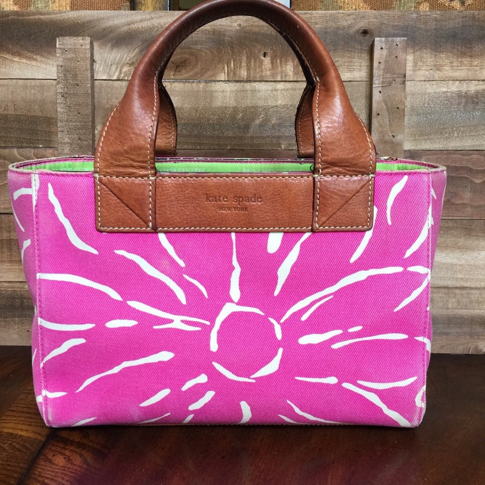 Kate Spade Canvas Bucket Bag Tote